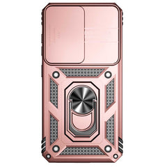 Samsung Galaxy S23 5G Case With Camera Shield Cover - Rose Gold