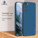 Samsung Galaxy S23 Plus 5G Case Soft Liquid Silicone - Blue