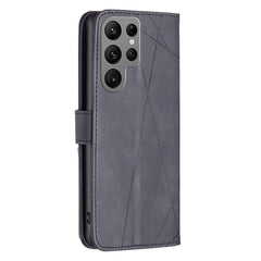 Samsung Galaxy S23 Ultra 5G Case Shockproof PU Leather - Black
