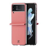 Samsung Galaxy Z Flip 4 Case DUX DUCIS Bril Series Shockproof - Pink