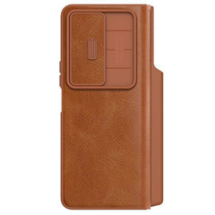 Samsung Galaxy Z Fold 4 5G Case NILLKIN QIN Pro - Brown
