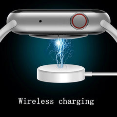 Smart Watch IP68 Waterproof Heart Rate Blood Pressure - Black