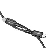 USB C To USB C Cable ACEFAST C1-03 Super Durable 60W - Black
