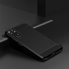Xiaomi Redmi Note 11 4G Case MOFI Gentleness Brushed Carbon Fiber - Black