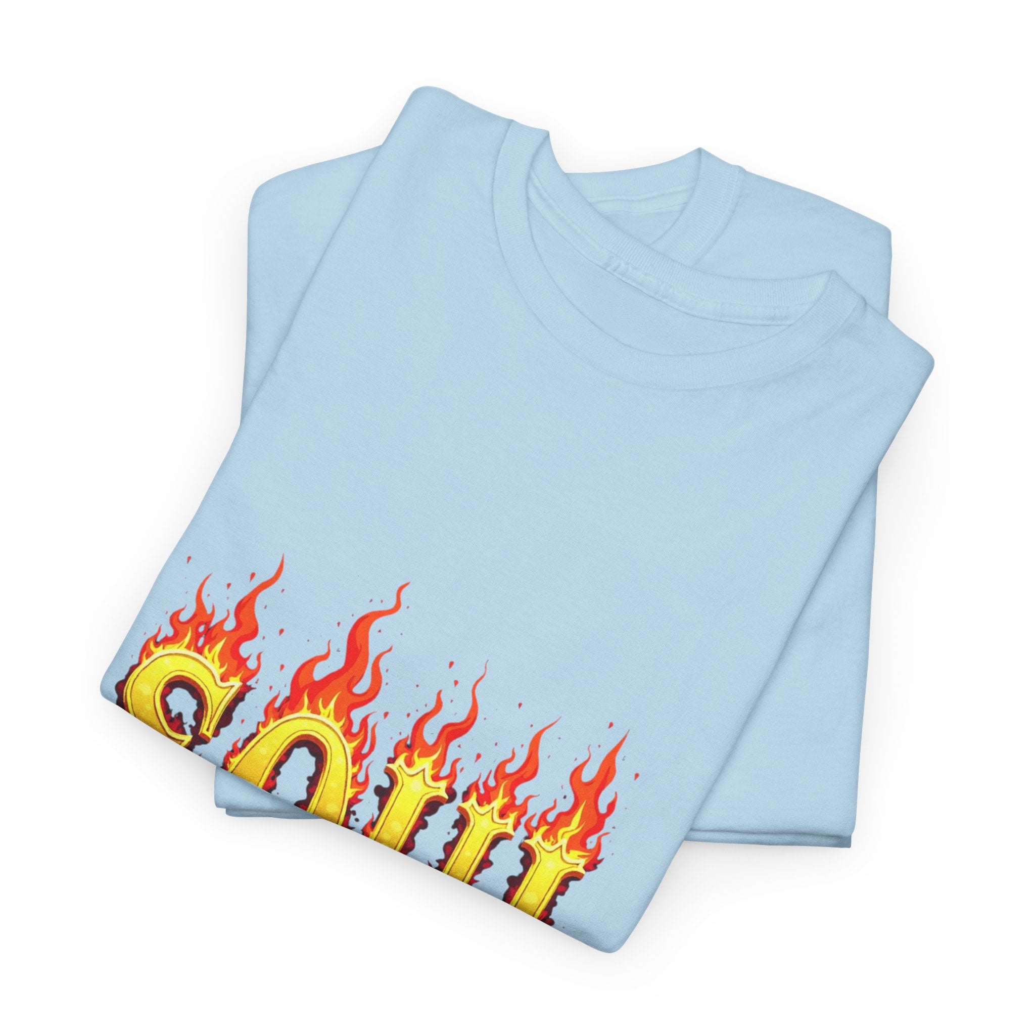 Soul Fire Unisex Heavy Cotton Tee, Graphic Tee, Casual Wear, Streetwear, Gift for Friends, Music Lovers, Summer Style