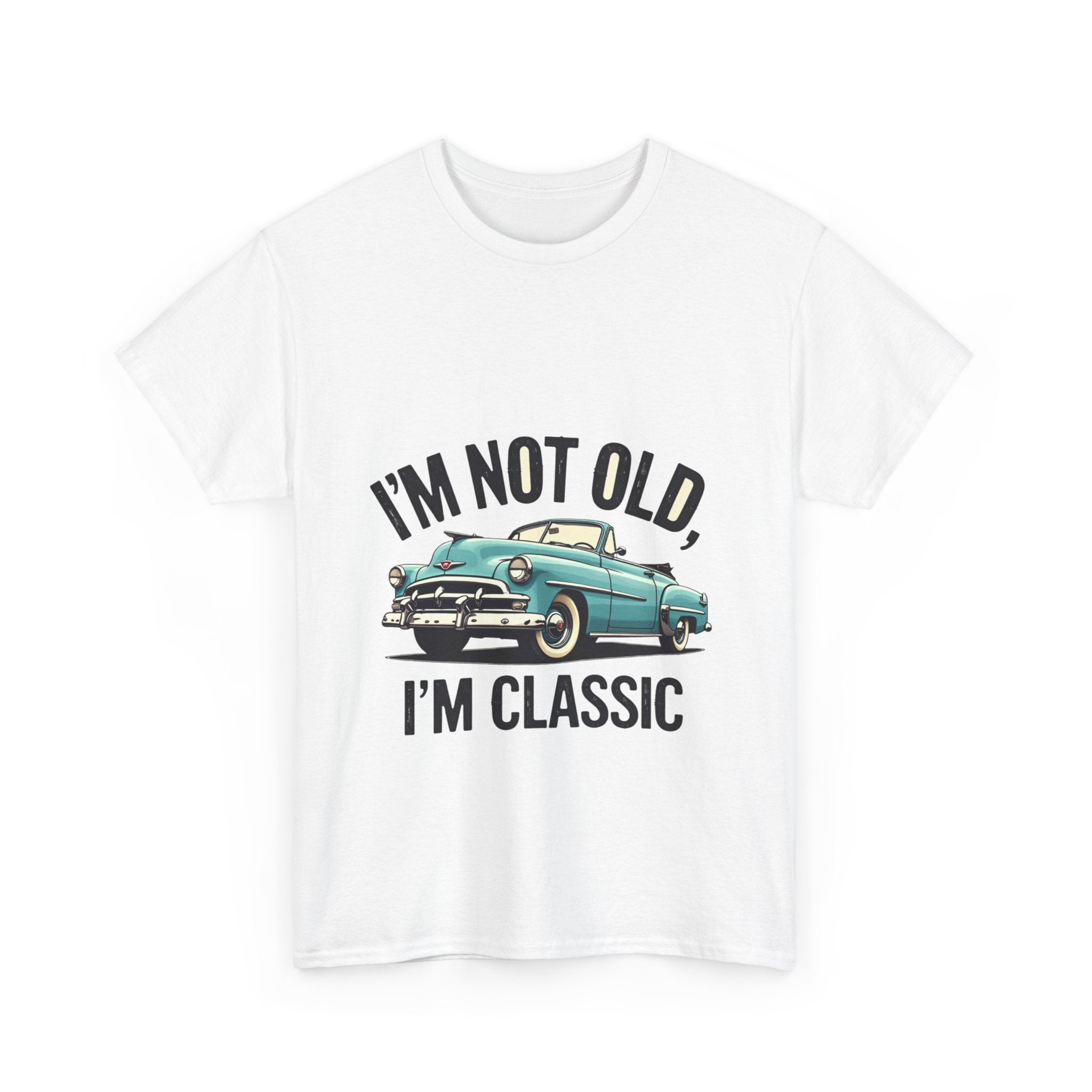 Classic Car Quote Tee for Vintage Lovers, Funny Gift for Car Enthusiasts, Unisex Cotton Shirt, Birthday, Retro Style Apparel