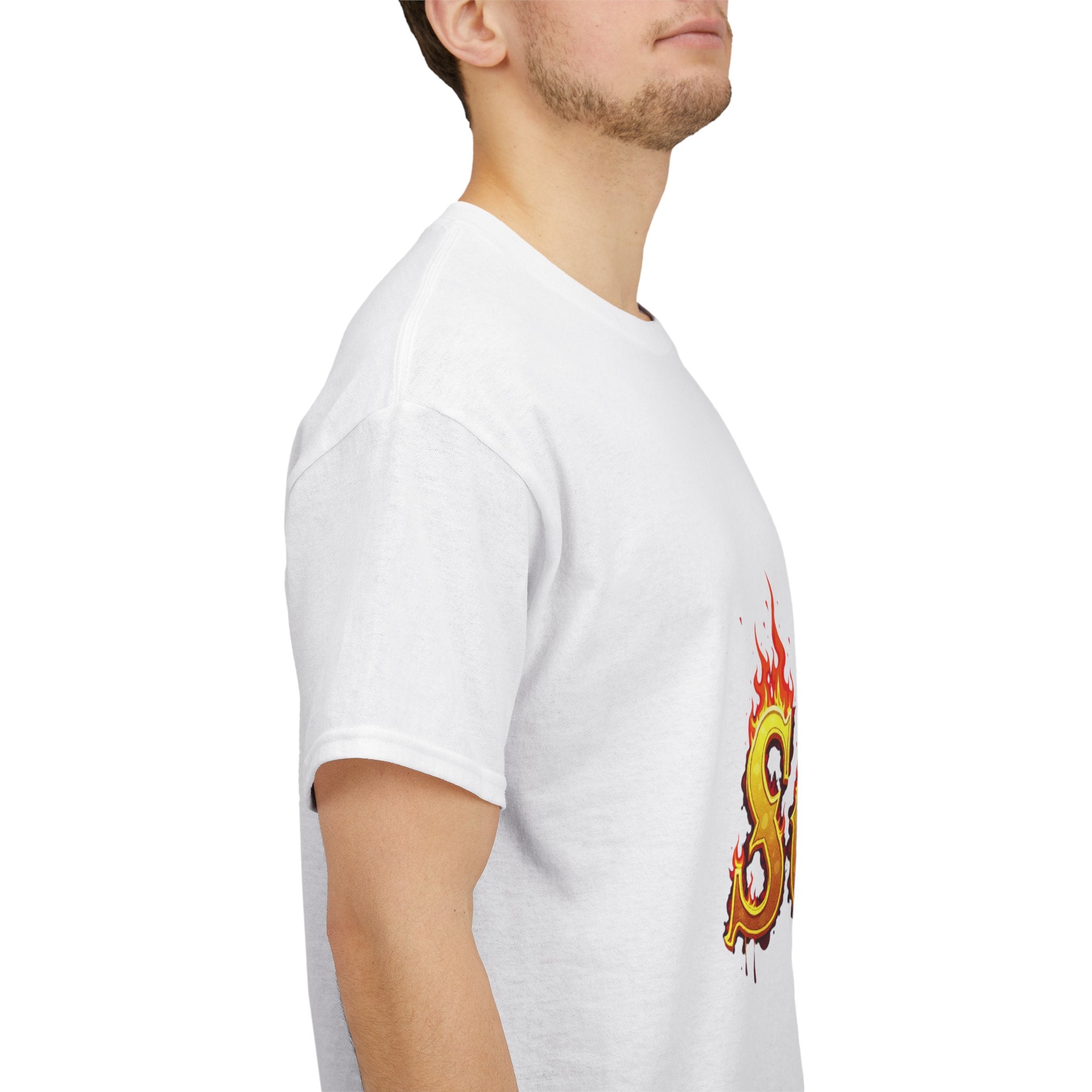 Soul Fire Unisex Heavy Cotton Tee, Graphic Tee, Casual Wear, Streetwear, Gift for Friends, Music Lovers, Summer Style