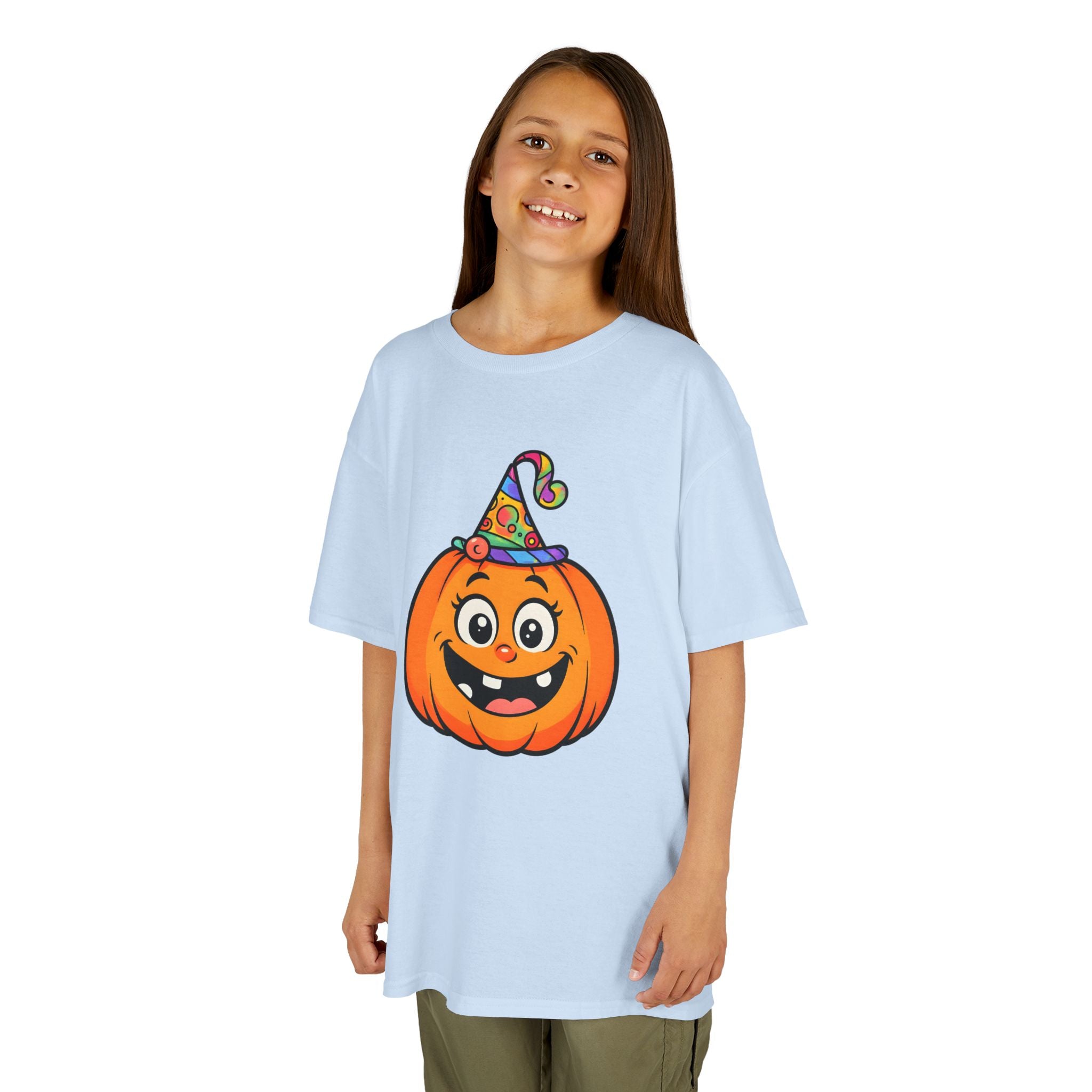 Happy Pumpkin Kids Tee, Halloween Shirt, Fun Fall Tee, Costume Party Shirt
