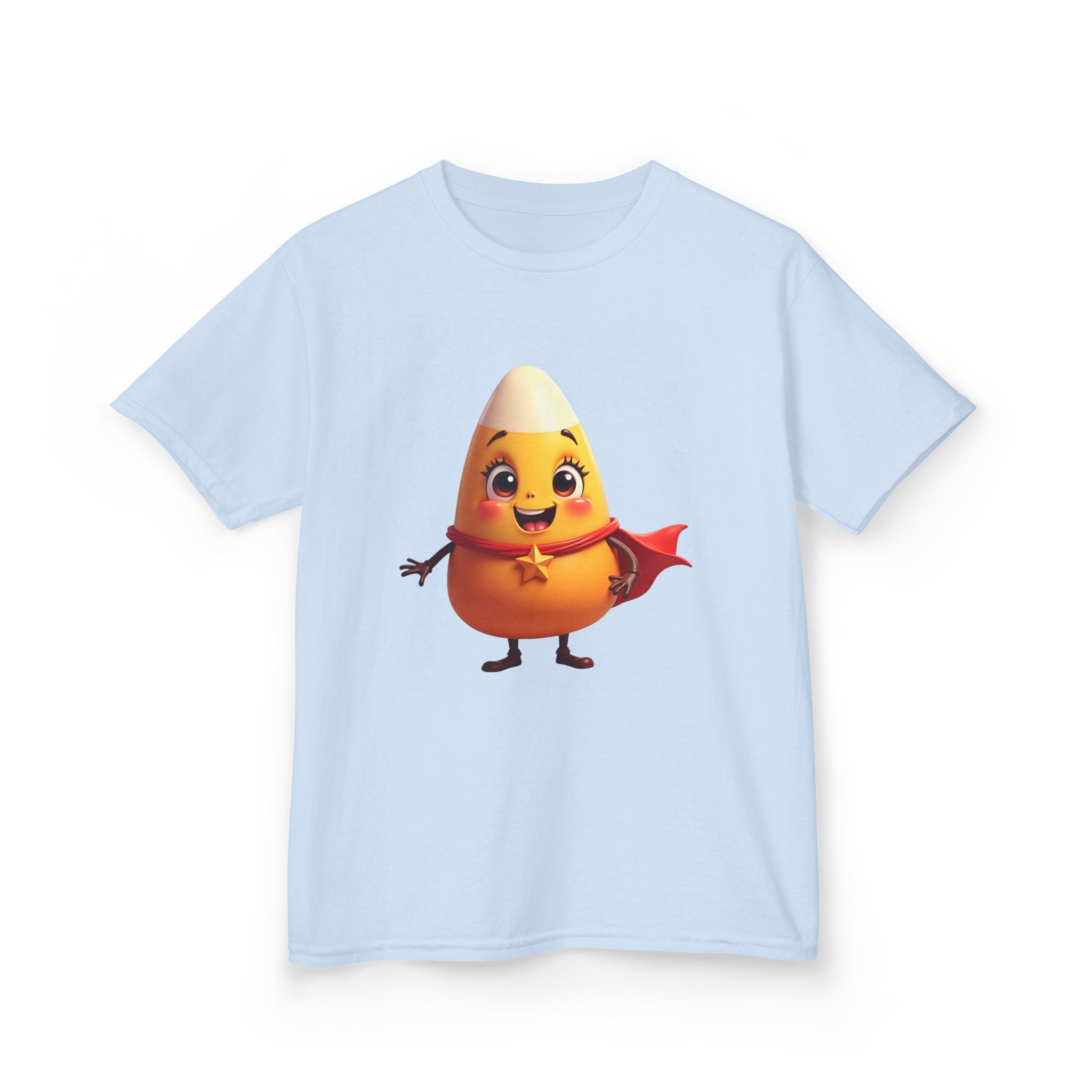 Cute Superhero Candy Corn Kids Tee, Halloween Shirt, Fall Outfit, Trick or Treat Shirt, Kids Costume Top
