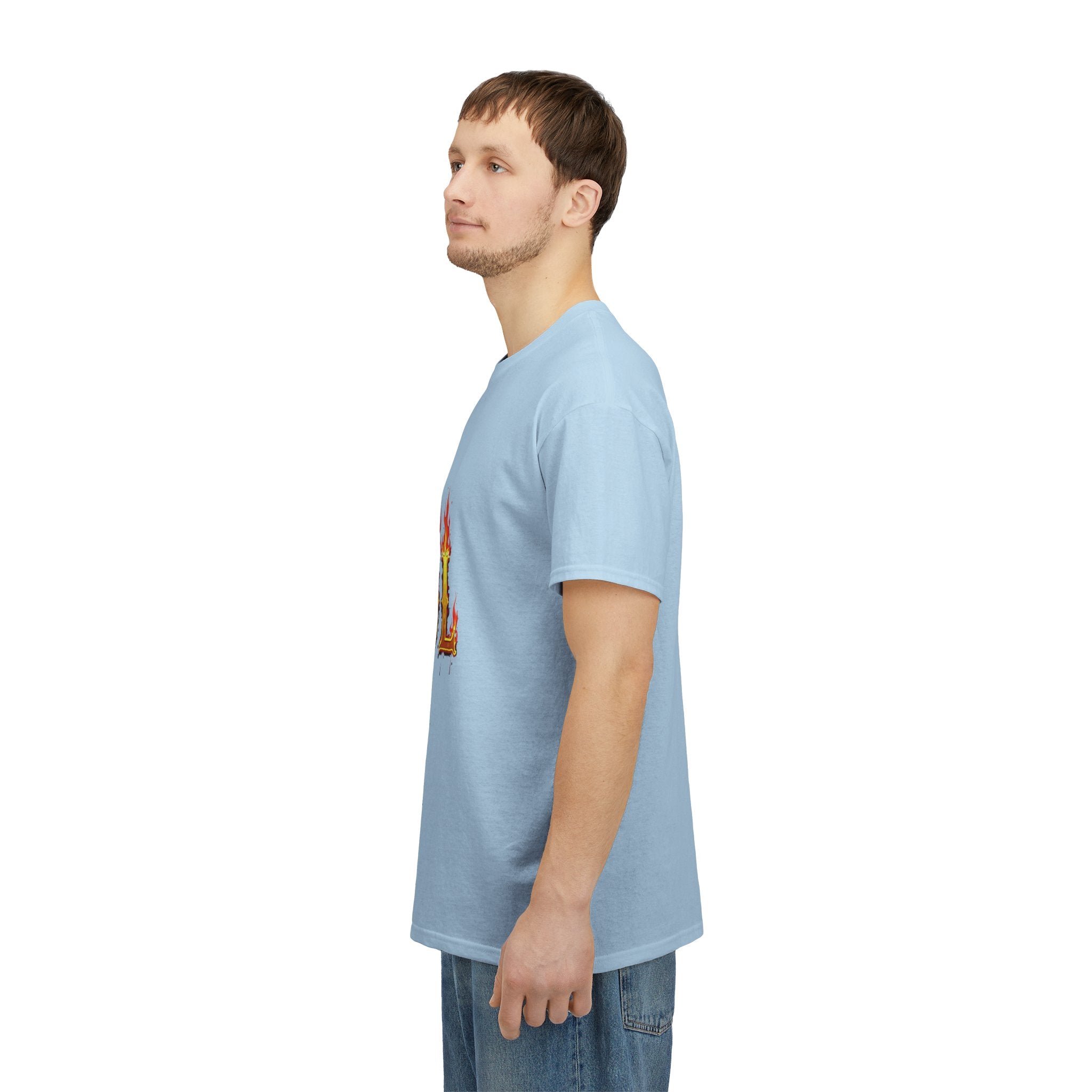 Soul Fire Unisex Heavy Cotton Tee, Graphic Tee, Casual Wear, Streetwear, Gift for Friends, Music Lovers, Summer Style
