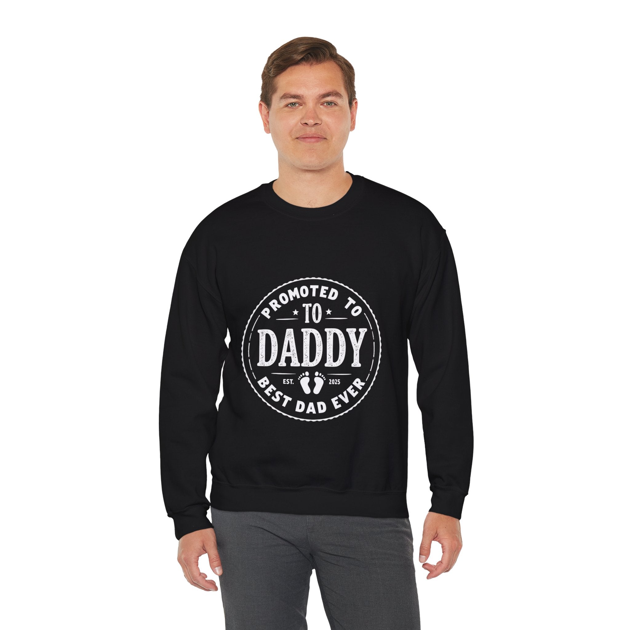 Best Dad Ever Sweatshirt, Father's Day Gift, Dad Life Apparel, Unisex Crewneck, Cozy Father's Day Sweatshirt, Family Celebration Wear