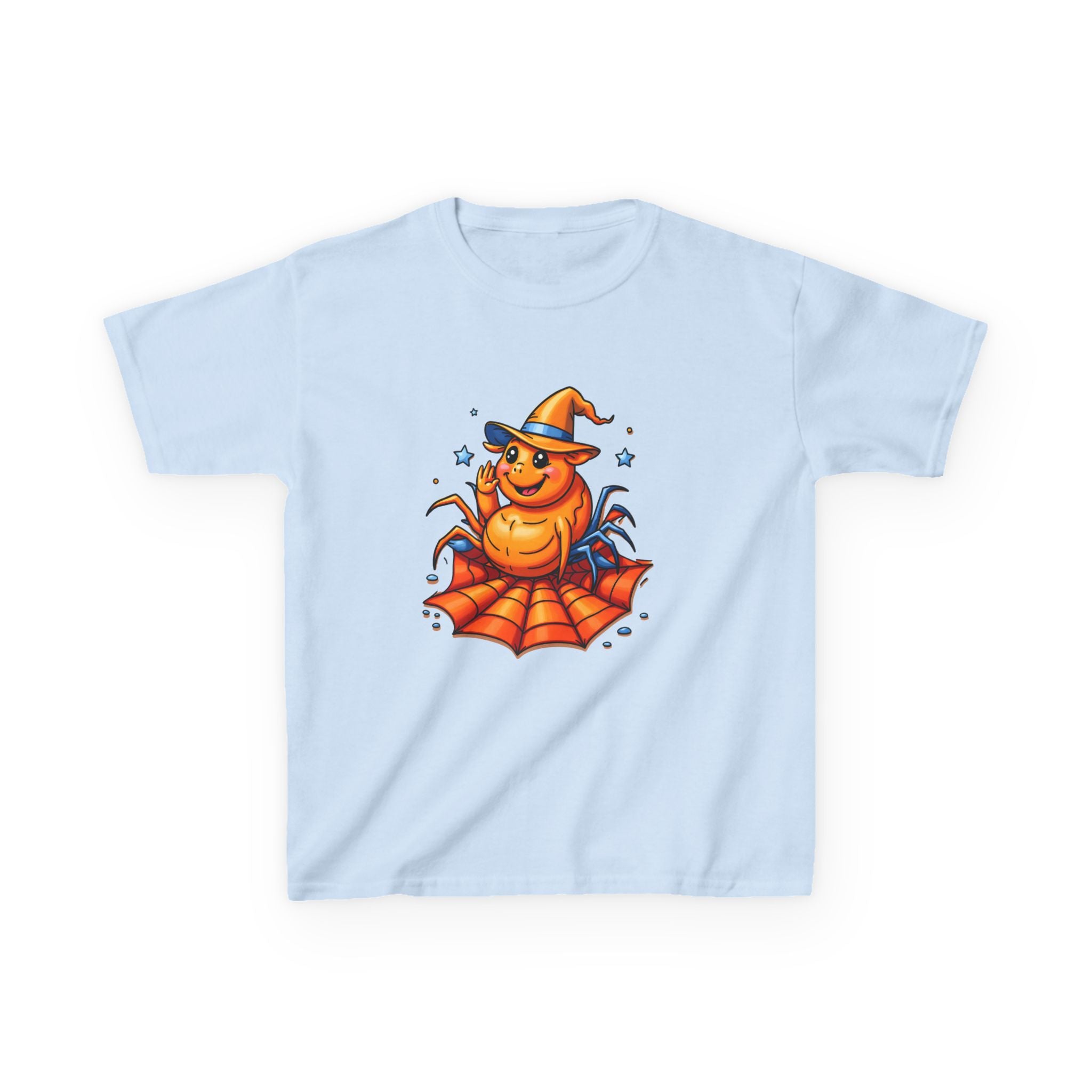 Halloween Spider Kids Tee, Spooky Fun Shirt for Children, Halloween Costume, Halloween Party Gift