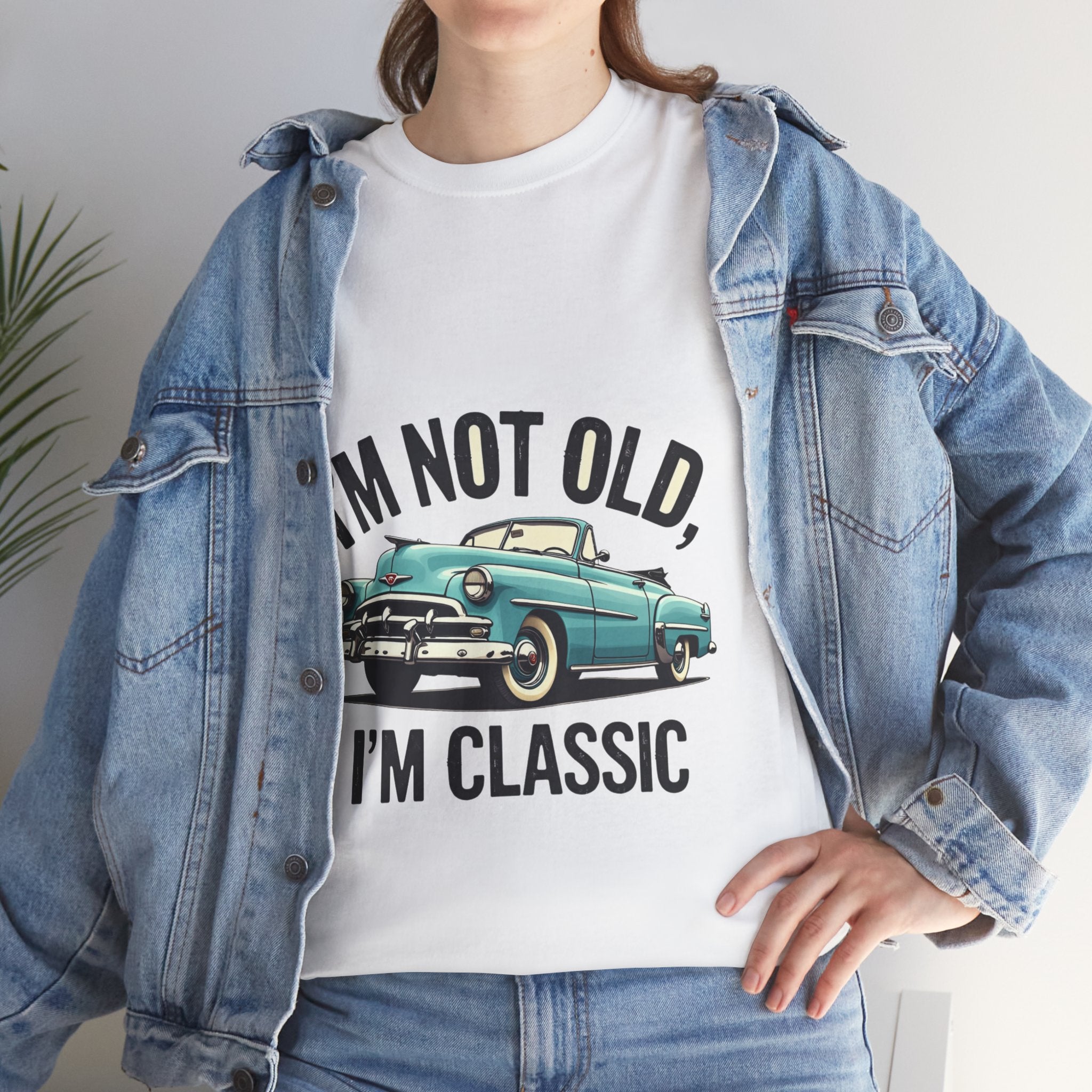 Classic Car Quote Tee for Vintage Lovers, Funny Gift for Car Enthusiasts, Unisex Cotton Shirt, Birthday, Retro Style Apparel