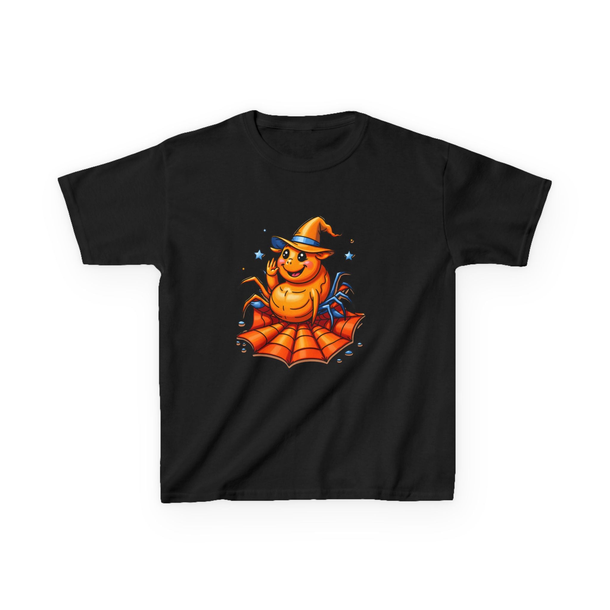 Halloween Spider Kids Tee, Spooky Fun Shirt for Children, Halloween Costume, Halloween Party Gift