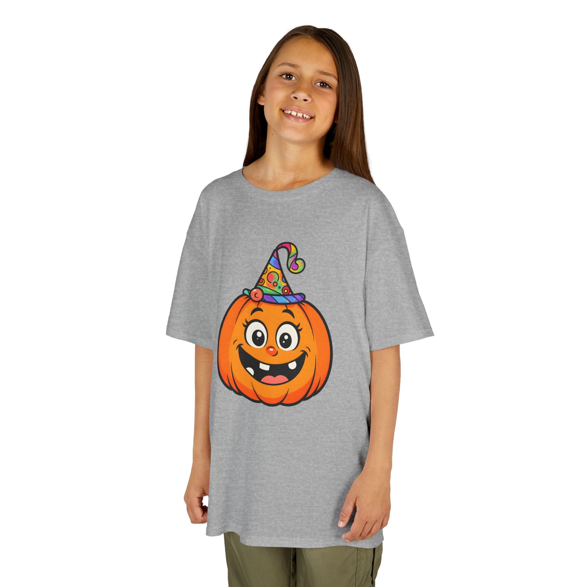 Happy Pumpkin Kids Tee, Halloween Shirt, Fun Fall Tee, Costume Party Shirt