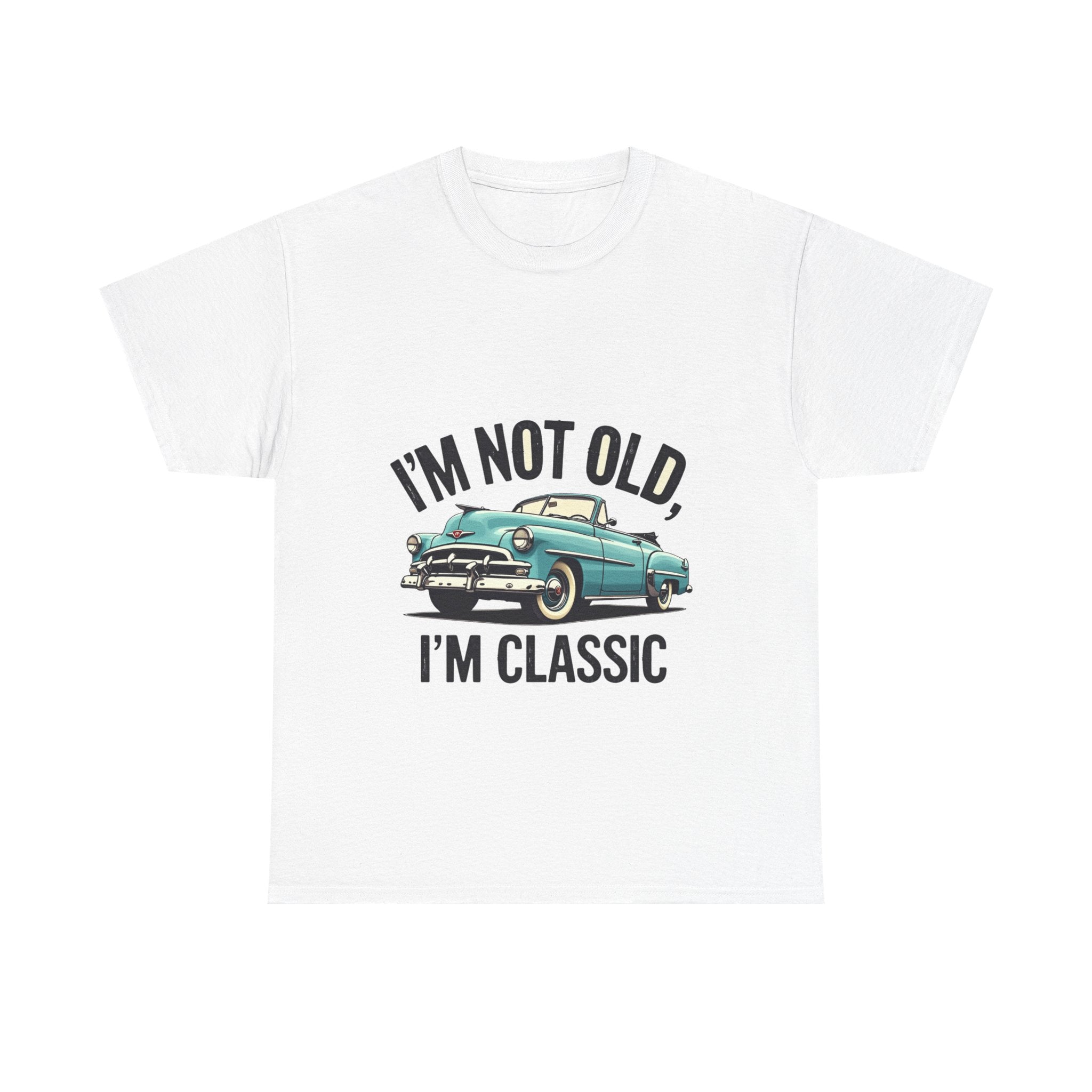 Classic Car Quote Tee for Vintage Lovers, Funny Gift for Car Enthusiasts, Unisex Cotton Shirt, Birthday, Retro Style Apparel