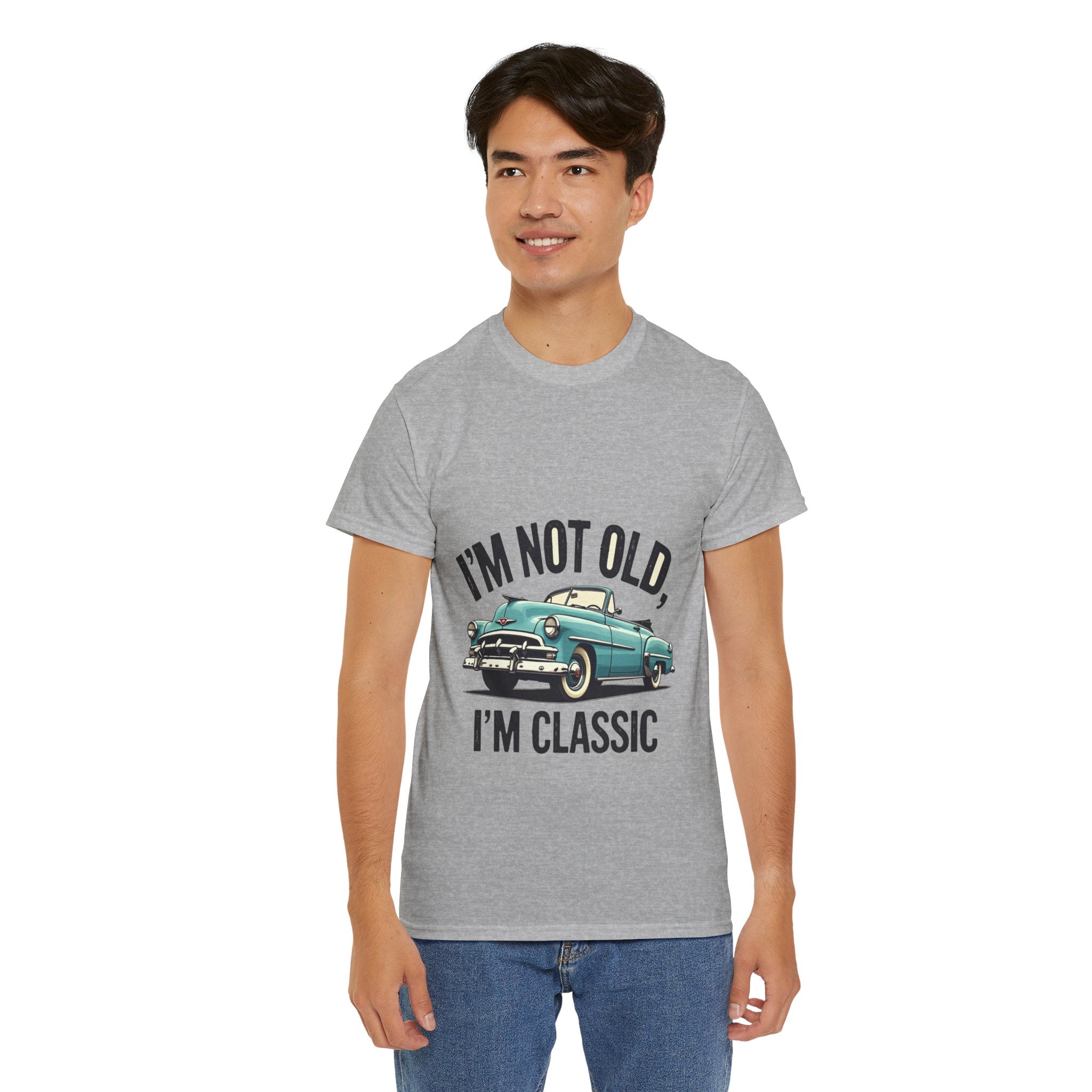 Classic Car Quote Tee for Vintage Lovers, Funny Gift for Car Enthusiasts, Unisex Cotton Shirt, Birthday, Retro Style Apparel