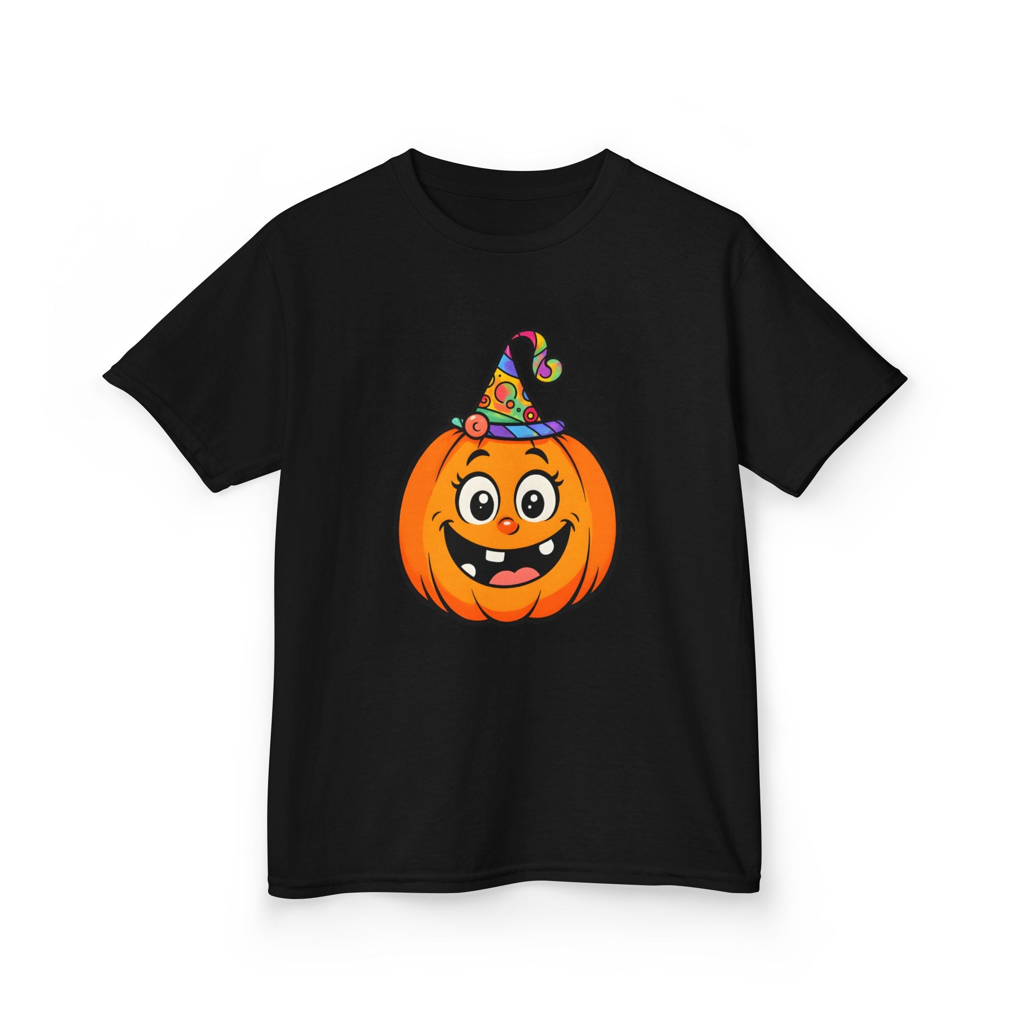 Happy Pumpkin Kids Tee, Halloween Shirt, Fun Fall Tee, Costume Party Shirt