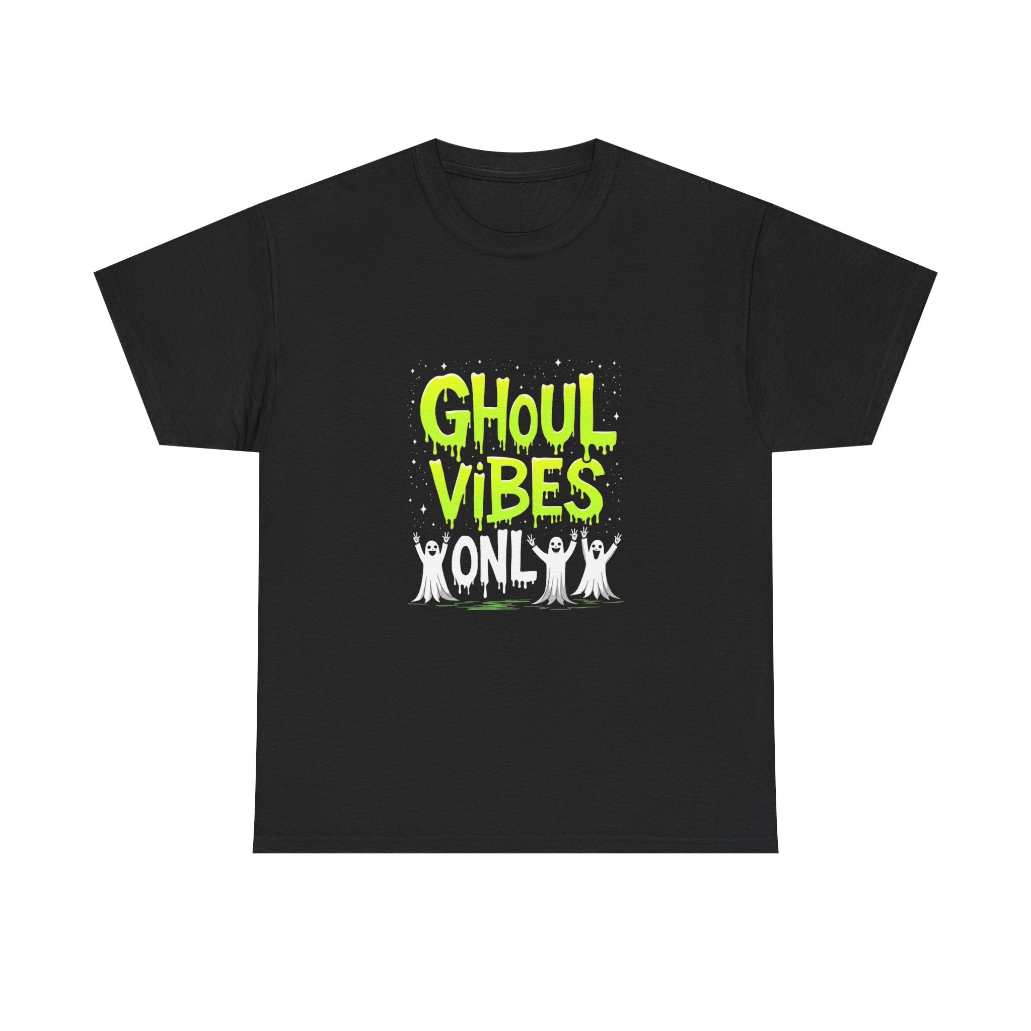 Ghoul Vibes Only Halloween Tee, Spooky Shirt, Unisex Graphic T-Shirt, Halloween Party Apparel, Ghostly Fashion
