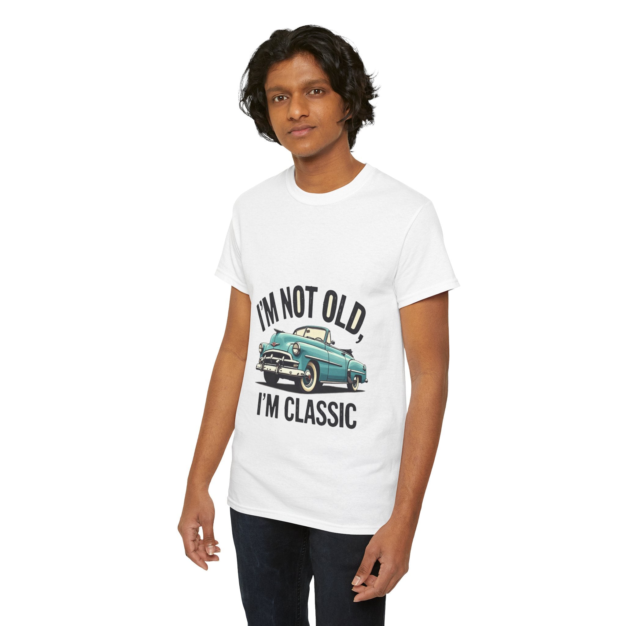 Classic Car Quote Tee for Vintage Lovers, Funny Gift for Car Enthusiasts, Unisex Cotton Shirt, Birthday, Retro Style Apparel