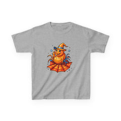 Halloween Spider Kids Tee, Spooky Fun Shirt for Children, Halloween Costume, Halloween Party Gift