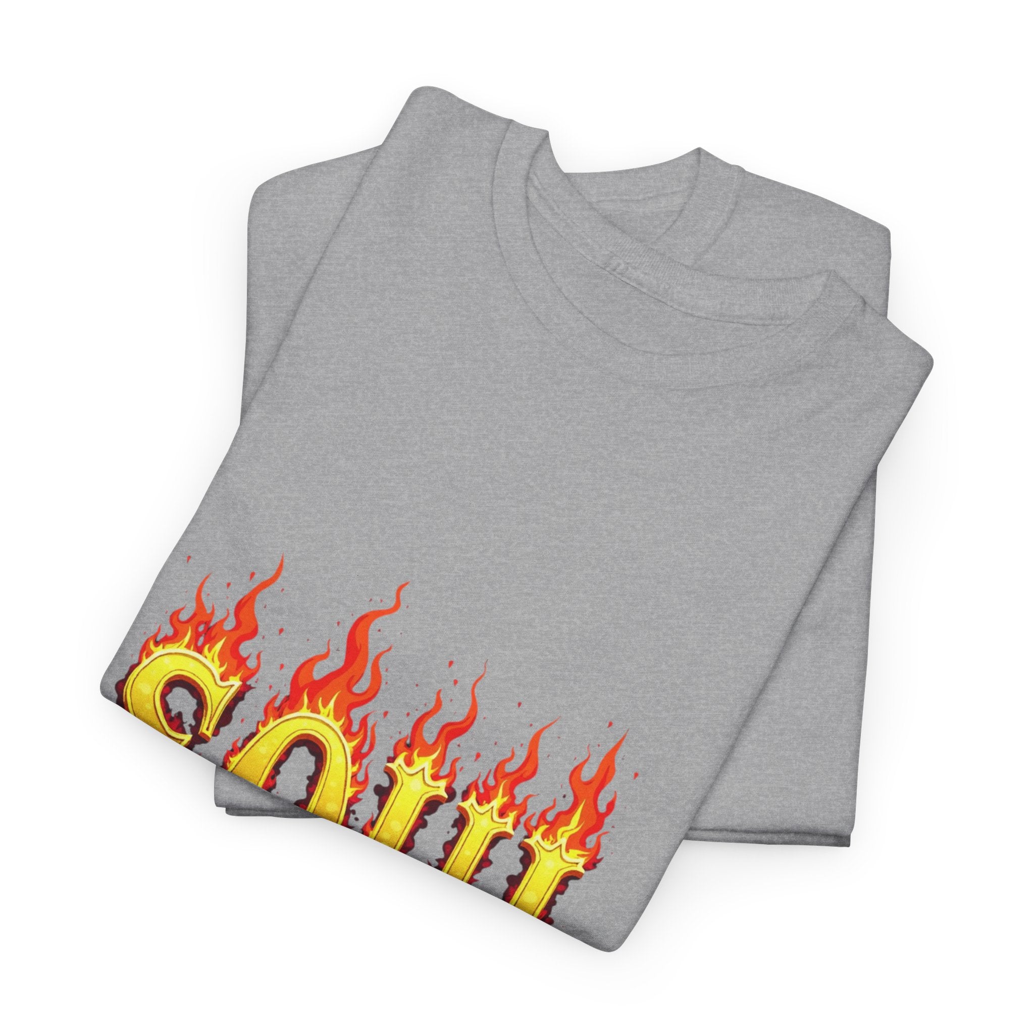 Soul Fire Unisex Heavy Cotton Tee, Graphic Tee, Casual Wear, Streetwear, Gift for Friends, Music Lovers, Summer Style