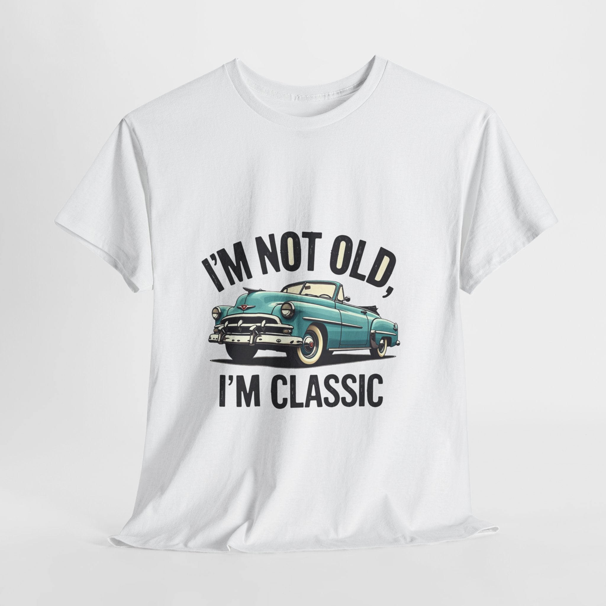 Classic Car Quote Tee for Vintage Lovers, Funny Gift for Car Enthusiasts, Unisex Cotton Shirt, Birthday, Retro Style Apparel