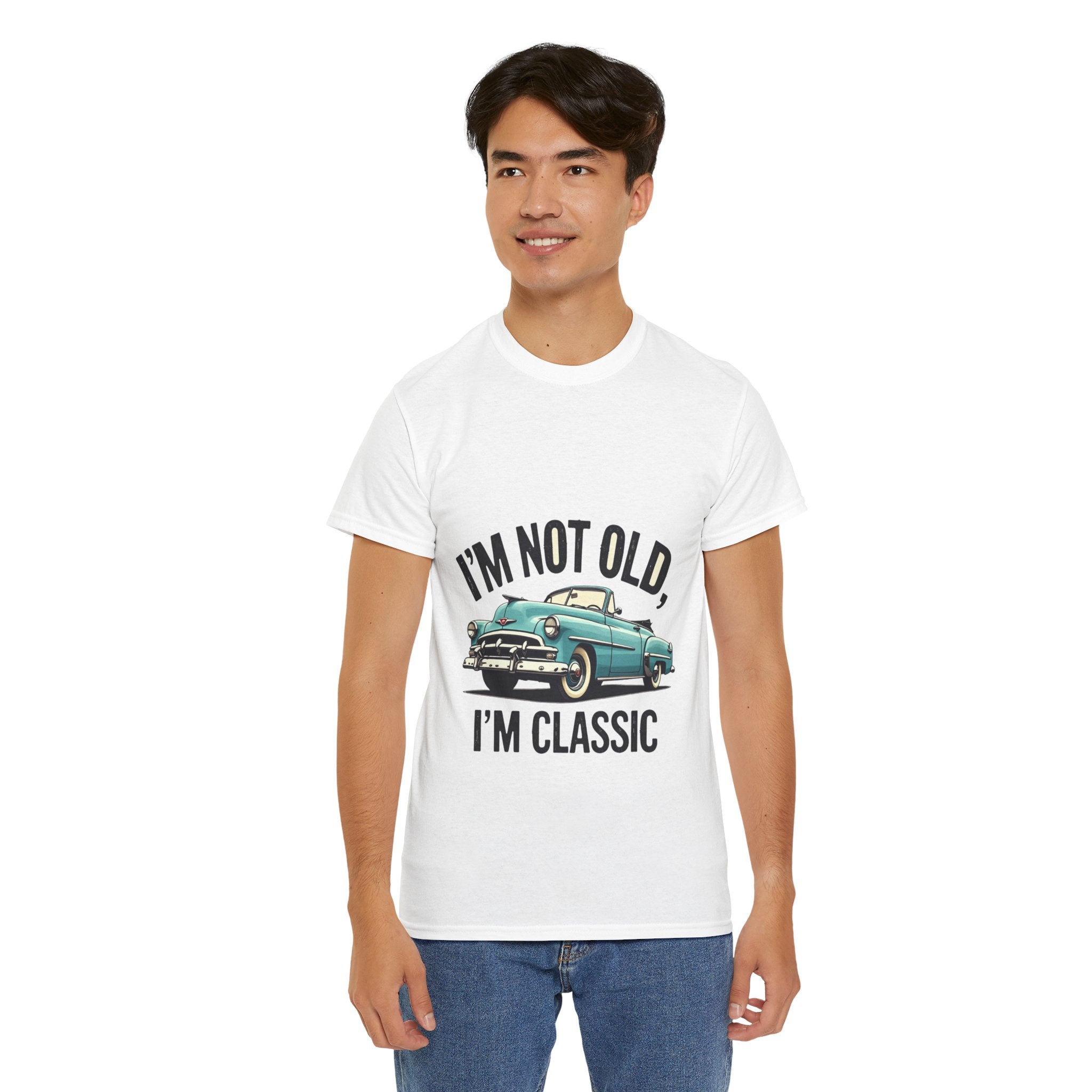 Classic Car Quote Tee for Vintage Lovers, Funny Gift for Car Enthusiasts, Unisex Cotton Shirt, Birthday, Retro Style Apparel