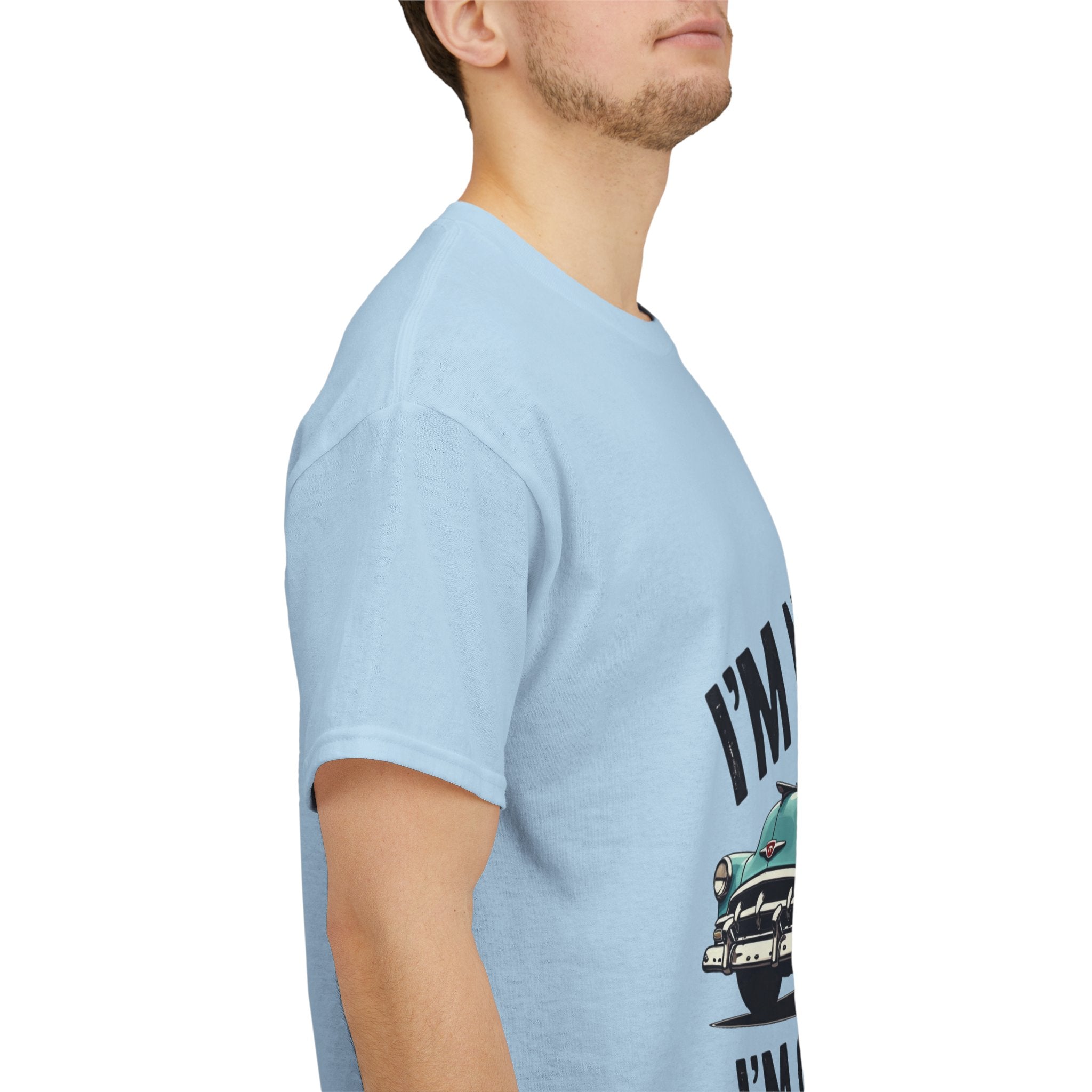 Classic Car Quote Tee for Vintage Lovers, Funny Gift for Car Enthusiasts, Unisex Cotton Shirt, Birthday, Retro Style Apparel
