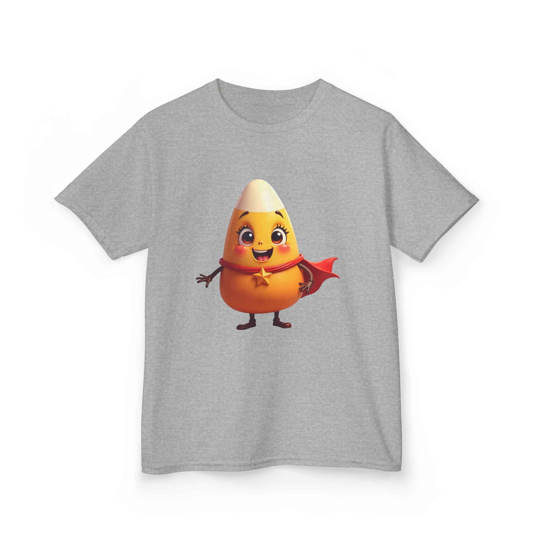 Cute Superhero Candy Corn Kids Tee, Halloween Shirt, Fall Outfit, Trick or Treat Shirt, Kids Costume Top