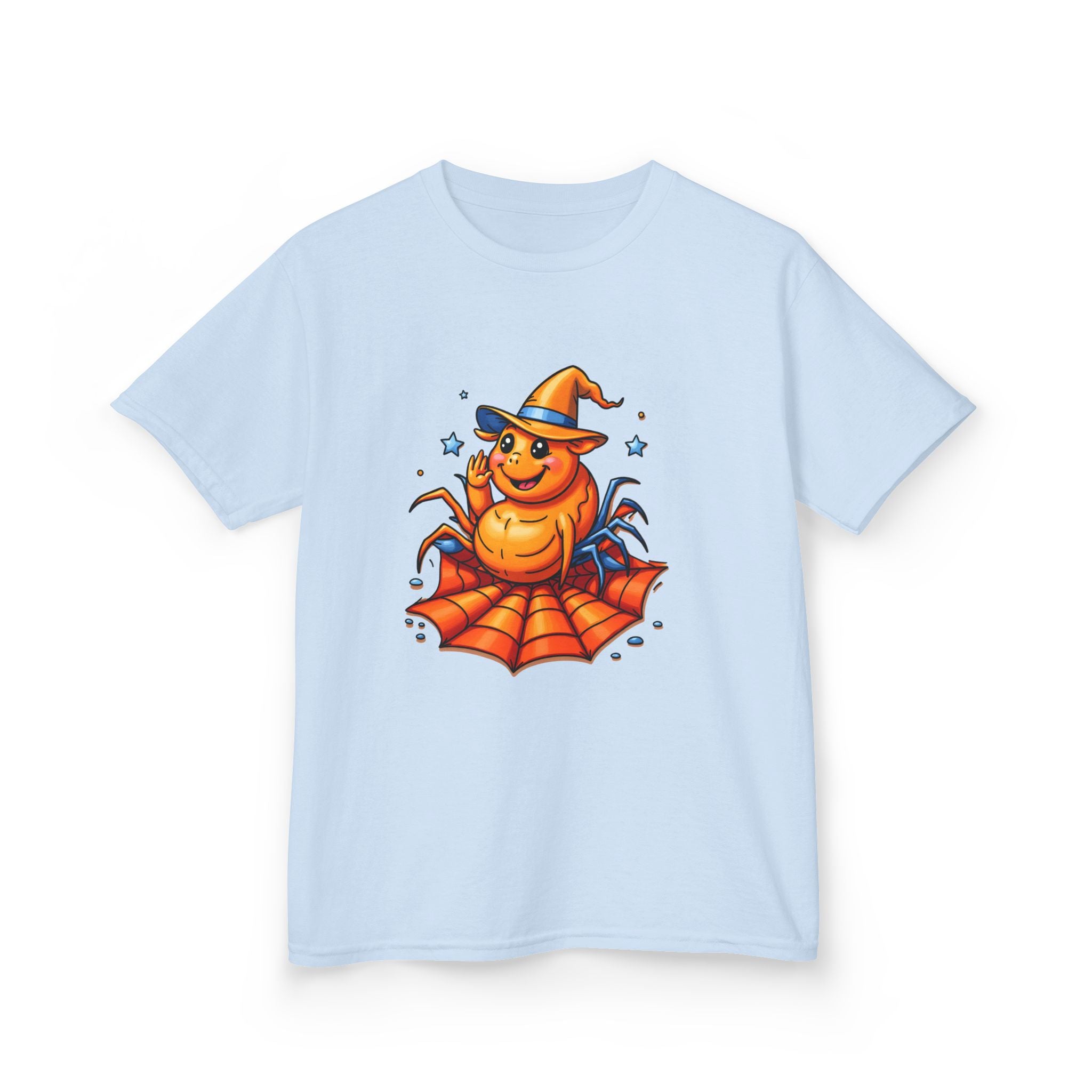 Halloween Spider Kids Tee, Spooky Fun Shirt for Children, Halloween Costume, Halloween Party Gift