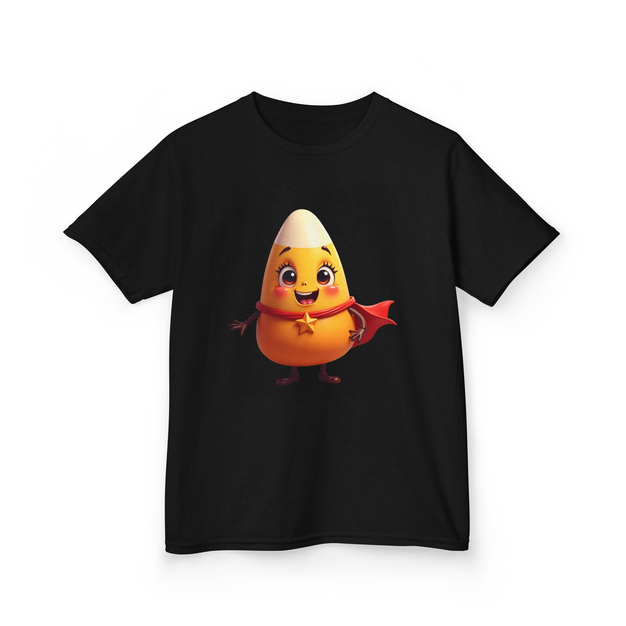 Cute Superhero Candy Corn Kids Tee, Halloween Shirt, Fall Outfit, Trick or Treat Shirt, Kids Costume Top