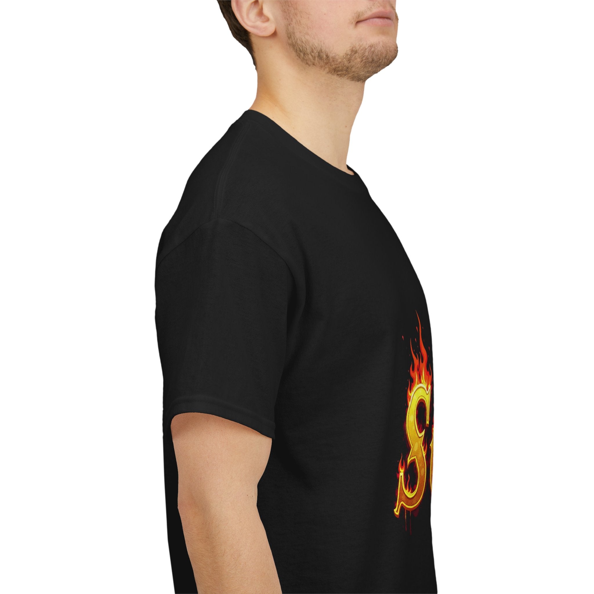 Soul Fire Unisex Heavy Cotton Tee, Graphic Tee, Casual Wear, Streetwear, Gift for Friends, Music Lovers, Summer Style