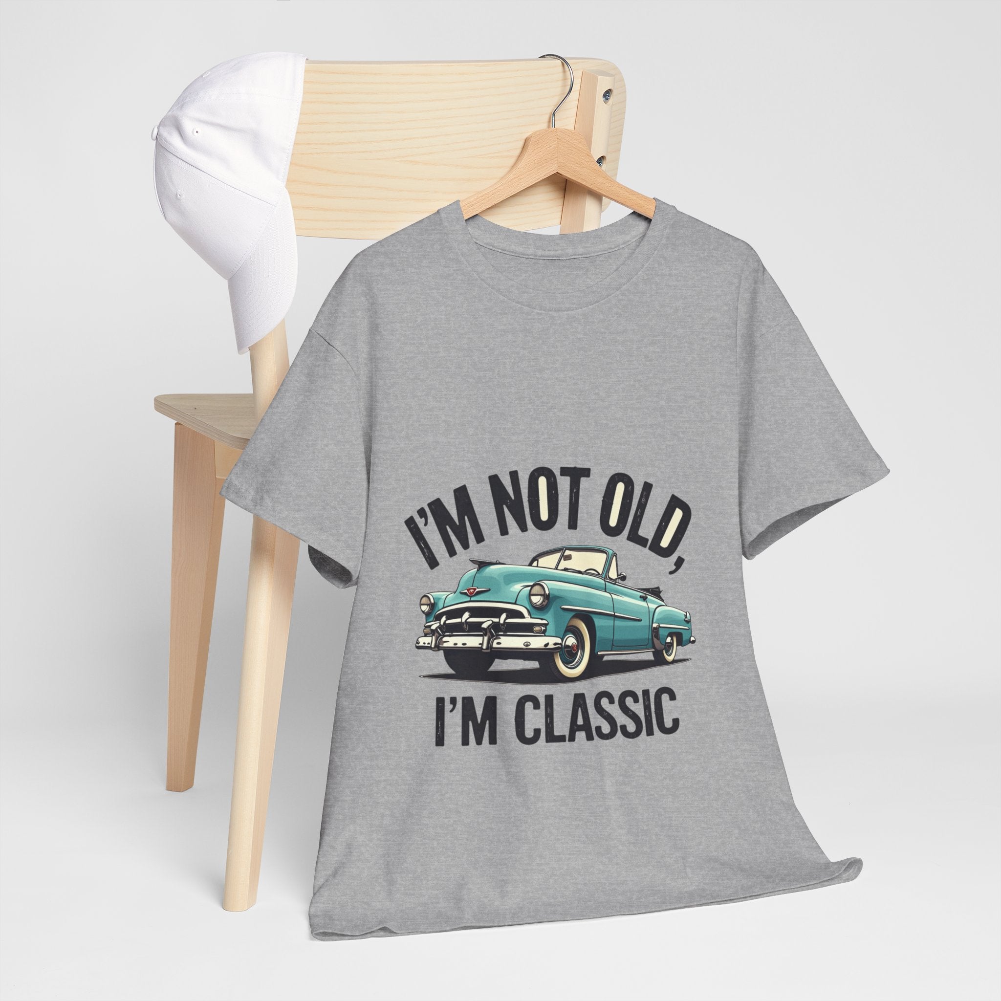 Classic Car Quote Tee for Vintage Lovers, Funny Gift for Car Enthusiasts, Unisex Cotton Shirt, Birthday, Retro Style Apparel