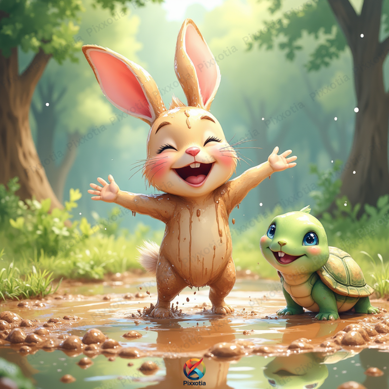 Buster the Bouncing Bunny Activity Book | Short Stories, Jokes, Puzzles (Digital Download)