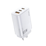 USB Wall Charger Fast Charge 65W PD for MacBook, Surface, Mobile Phones