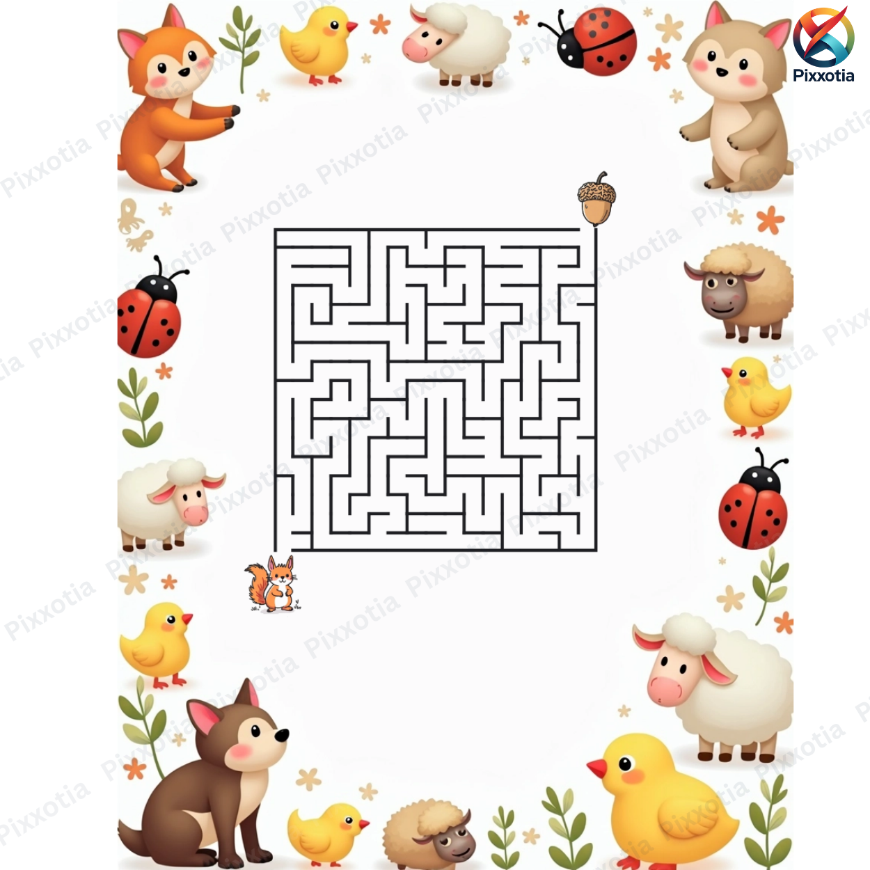 Maze Book for Kids PDF | Hard Level Mazes | Level 3 Printable