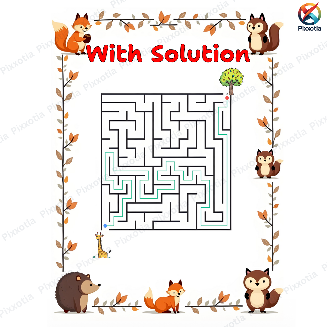 Maze Book for Kids PDF | Hard Level Mazes | Level 3 Printable