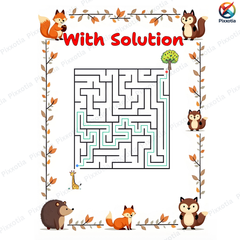 Maze Book for Kids PDF | Hard Level Mazes | Level 3 Printable