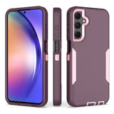 Samsung Galaxy A25 5G Case 2 in 1 Protective - Purple Red