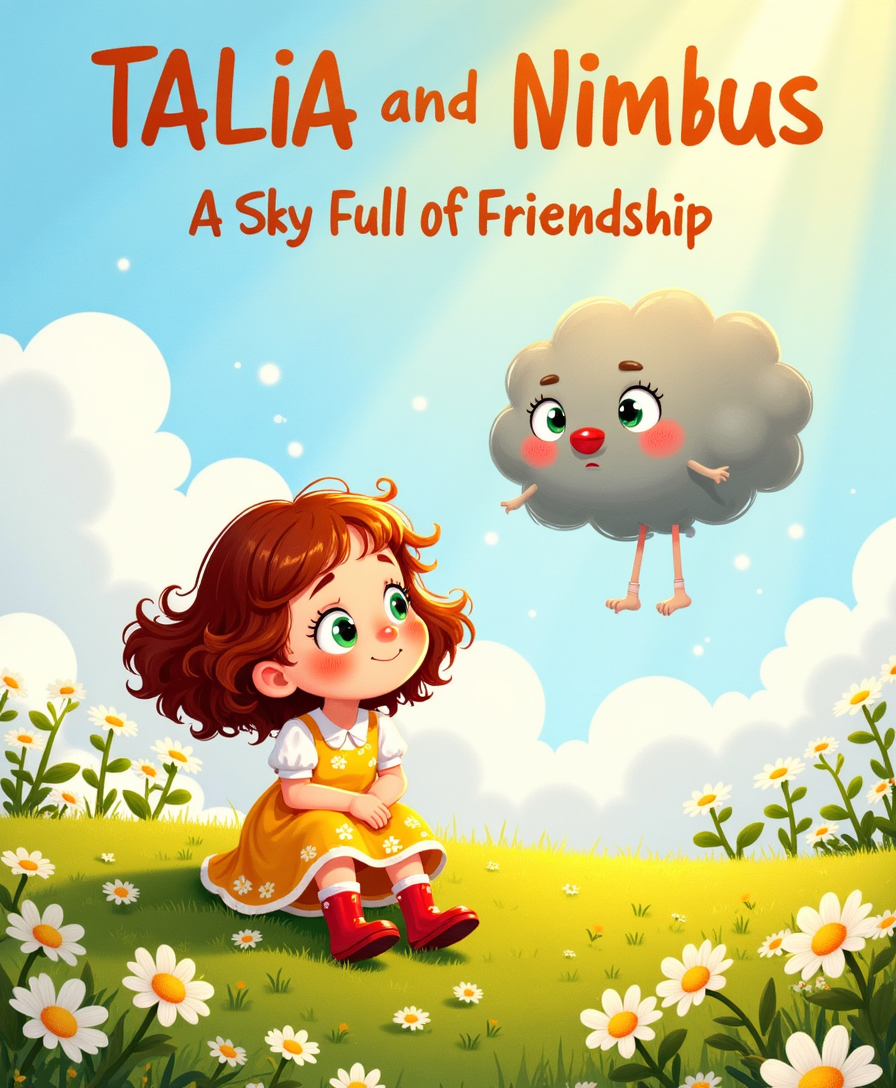 Kids Storybook | Talia and the Cloud That Cried | Video + PDF Together | Instant Digital Download