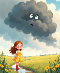 Kids Storybook | Talia and the Cloud That Cried | Video + PDF Together | Instant Digital Download