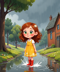 Kids Storybook | Talia and the Cloud That Cried | Video + PDF Together | Instant Digital Download