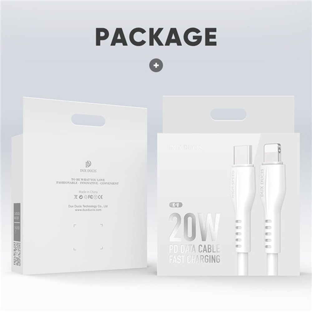 USB C to Lightning Cable Dux Ducis - 1M