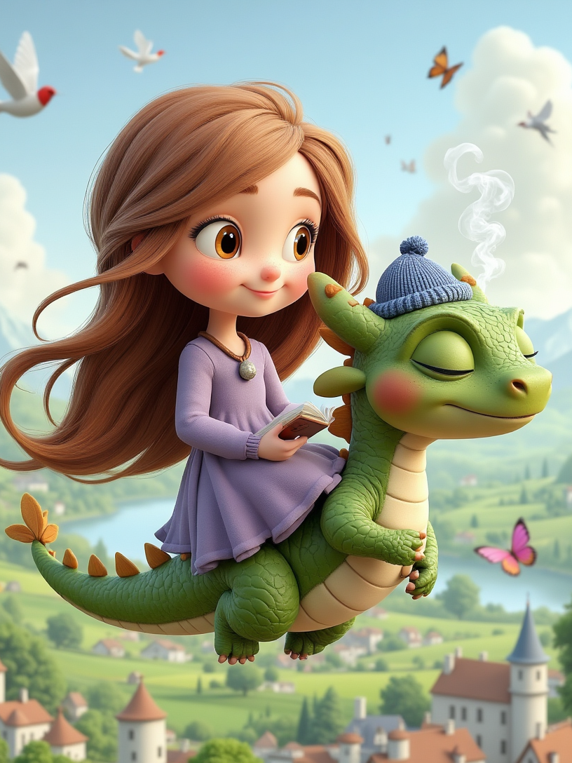 Bedtime Story for Kids | Zoya & a Baby Dragon | Lullaby Tale for Ages 3-8 | Digital Download