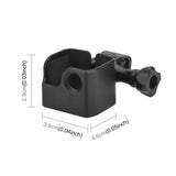Adapter Frame Expansion Bracket with 1/4 inch Hole For DJI OSMO Pocket 3 - Black