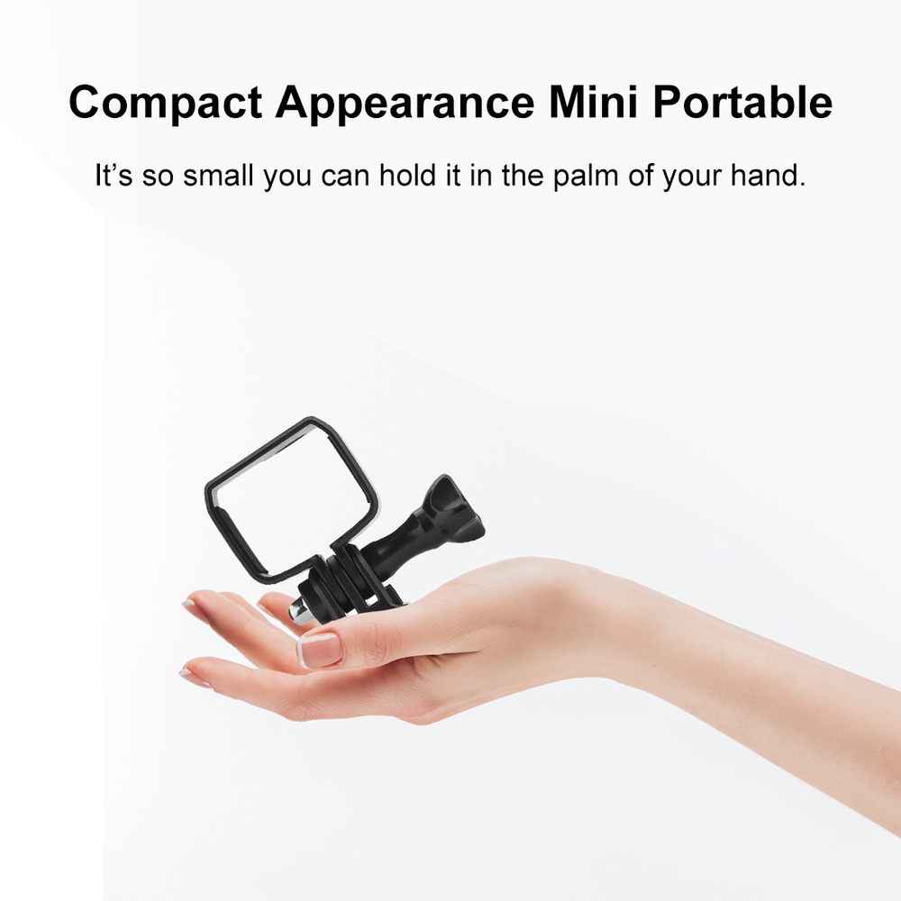 Adapter Frame Expansion Bracket with 1/4 inch Hole For DJI OSMO Pocket 3 - Black