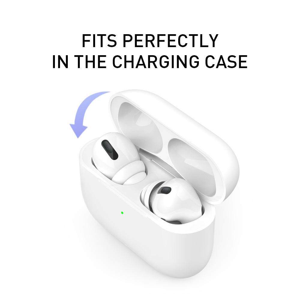 AirPods Pro / Pro 2 AhaStyle Silicone Eartips (White, S+M+L) - Secure & Comfortable