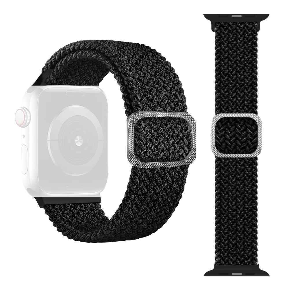 Braided Band for Apple Watch 41mm / 40mm / 38mm - Black