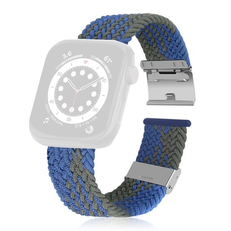 Braided Band for Apple Watch 41mm / 40mm / 38mm - Blue Green